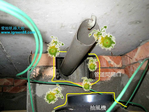 透氣管 透氣管未密封